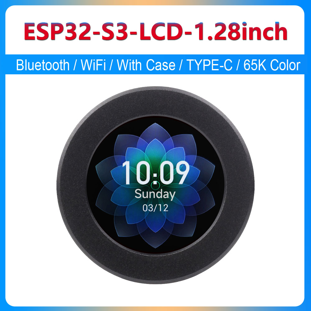 Esp32 Wifi Bluetooth - ESP32-S3 1.28 polegadas módulo de tela