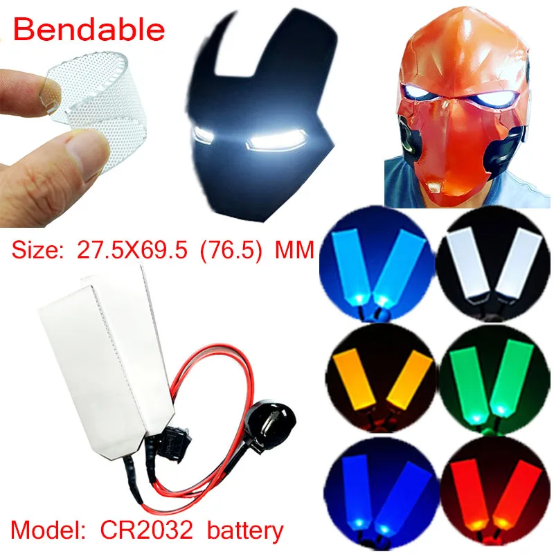 Diy Halloween Electronics - Flexível Bendable DIY LED Light Eyes