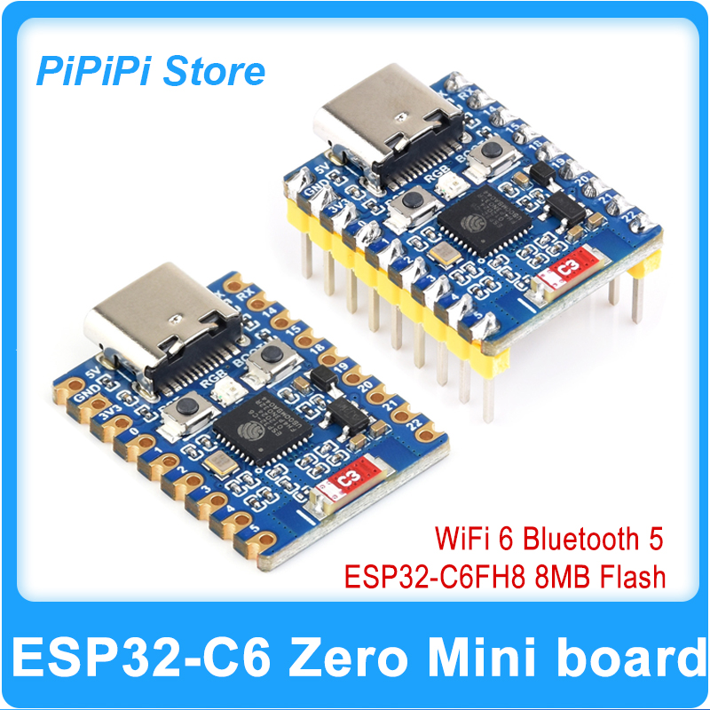 Esp32 Wifi Bluetooth - Placa de Desenvolvimento Super Mini ESP32-C6