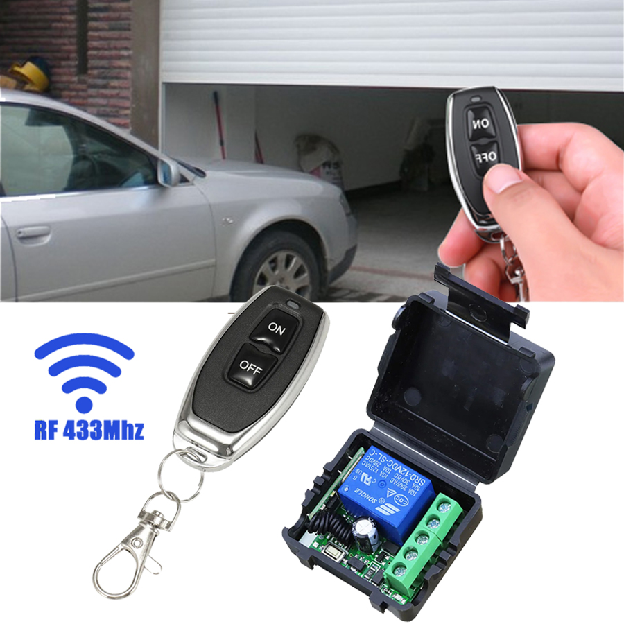 Rf 433Mhz Module - Interruptor inteligente de controle remoto dc