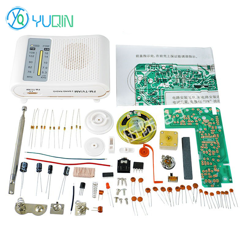Diy Electronics Projects For Beginners - Kit de Rádio AM/FM 210SP DIY