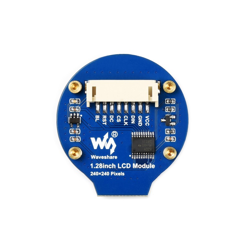 Módulo LCD TFT Redondo de 1.28 - Diy Wearable Electronics avaliação e preço