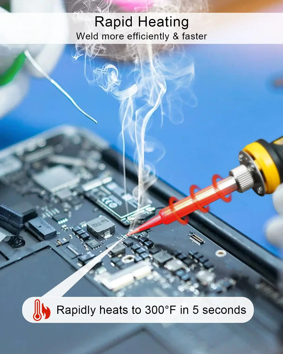 Kit de ferro de solda portátil - Diy Electronics Set avaliação e preço