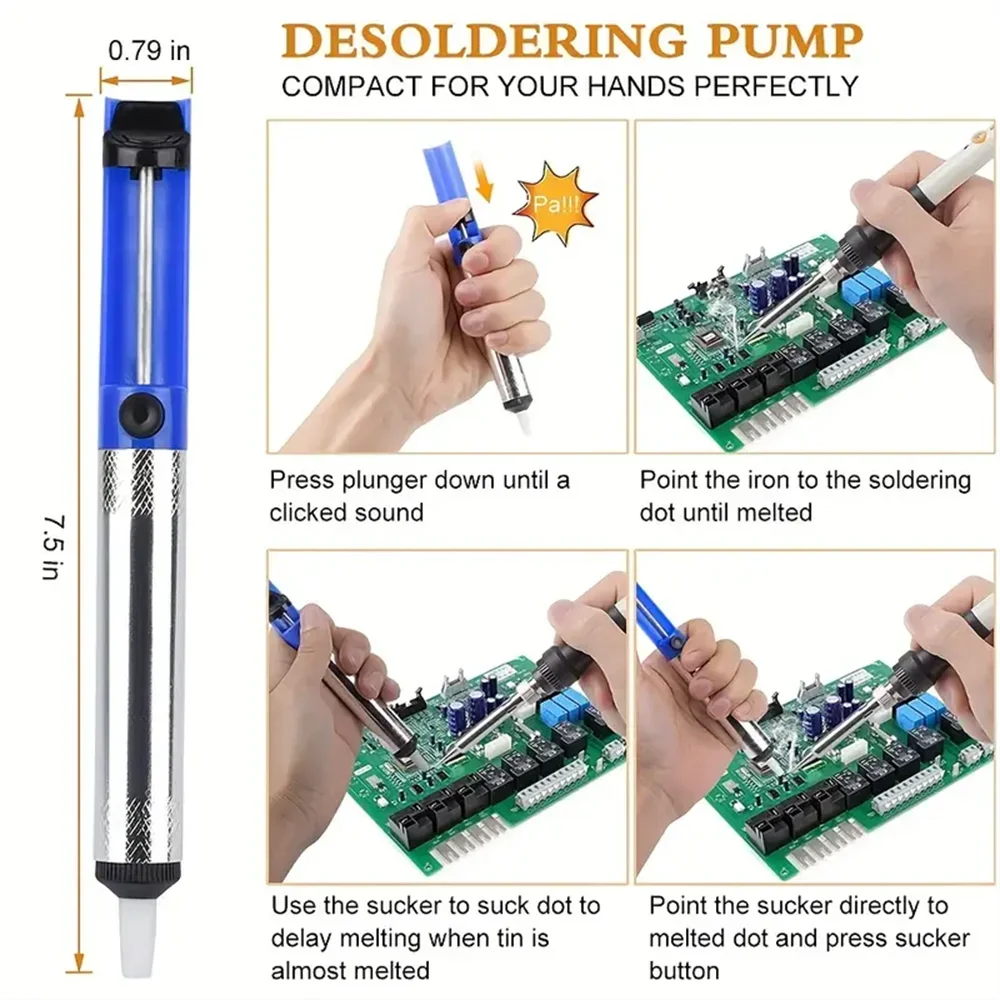 Bomba de Dessoldagem a Vácuo e - Desoldering Pump Solder avaliação e preço