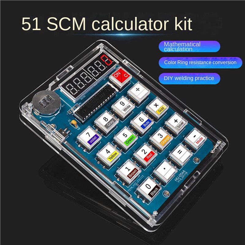 Kit DIY de Calculadora QWE-5X  - Homemade Diy Electronics avaliação e preço