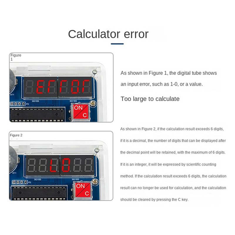 Kit DIY de Calculadora QWE-5X  - Homemade Diy Electronics avaliação e preço