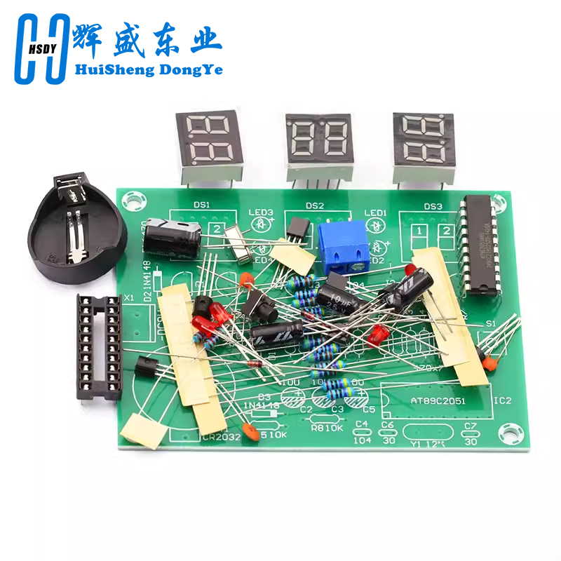 Kits DIY AT89C2051 Relógio Ele - Diy Electronics Youtube avaliação e preço