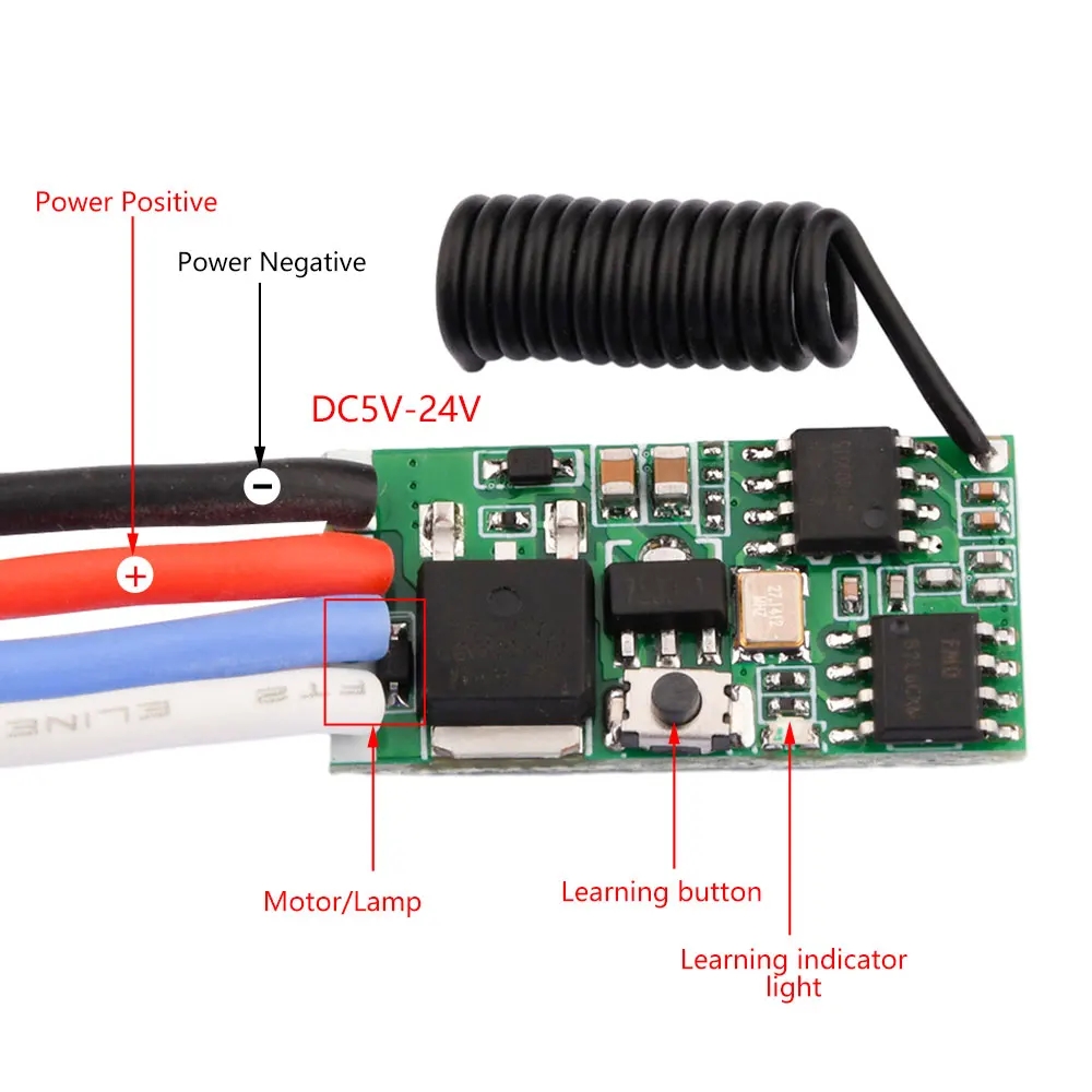 Módulo Receptor de Controle Re - Rf 433Mhz Module avaliação e preço