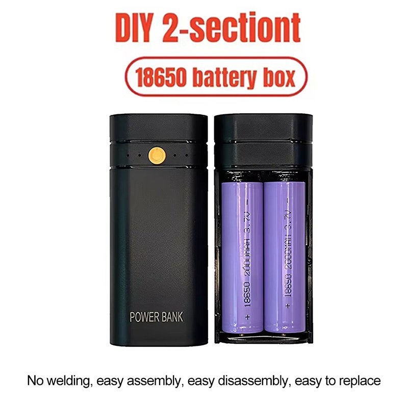 Caixa DIY para Power Bank para - Diy Electronics Storage avaliação e preço