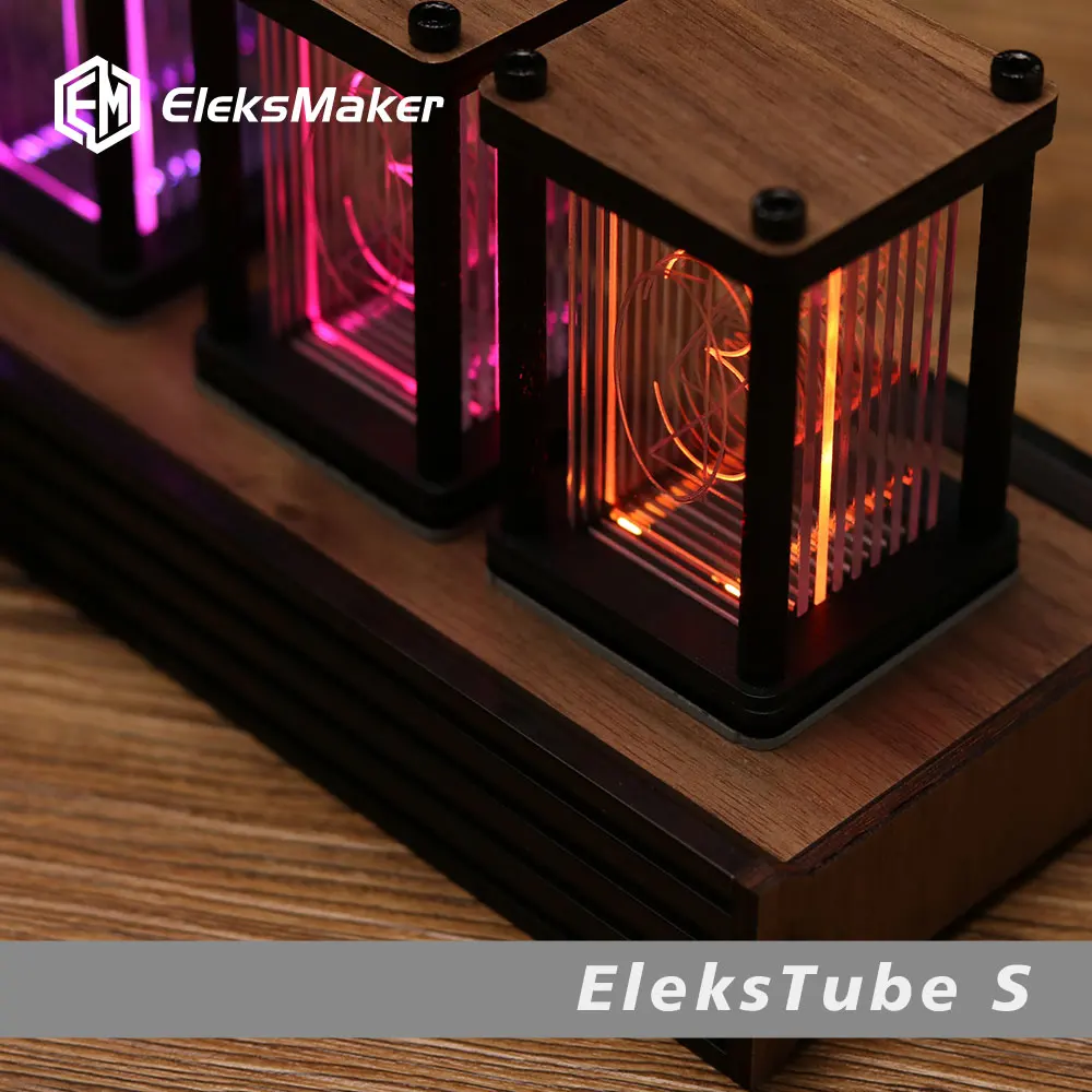 Rgb nixie tubo relógio de mesa - Diy Electronics Gift Ideas avaliação e preço