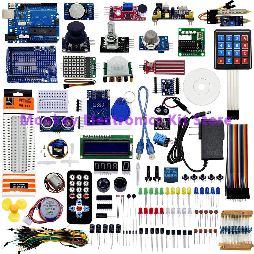 O kit mais completo para ardui - Diy Electronics Projects For Beginners avaliação e preço