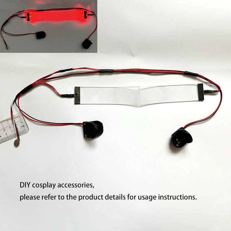 Vermelho flexível dobrável diy - Diy Halloween Electronics avaliação e preço