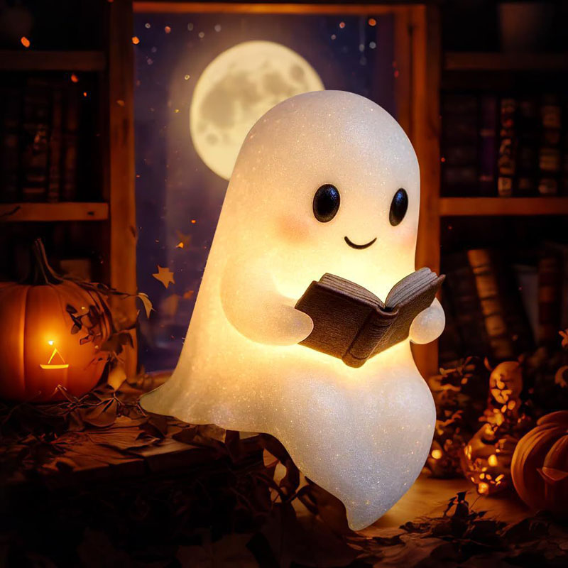Novo bonito fantasma leitura l - Diy Halloween Electronics avaliação e preço