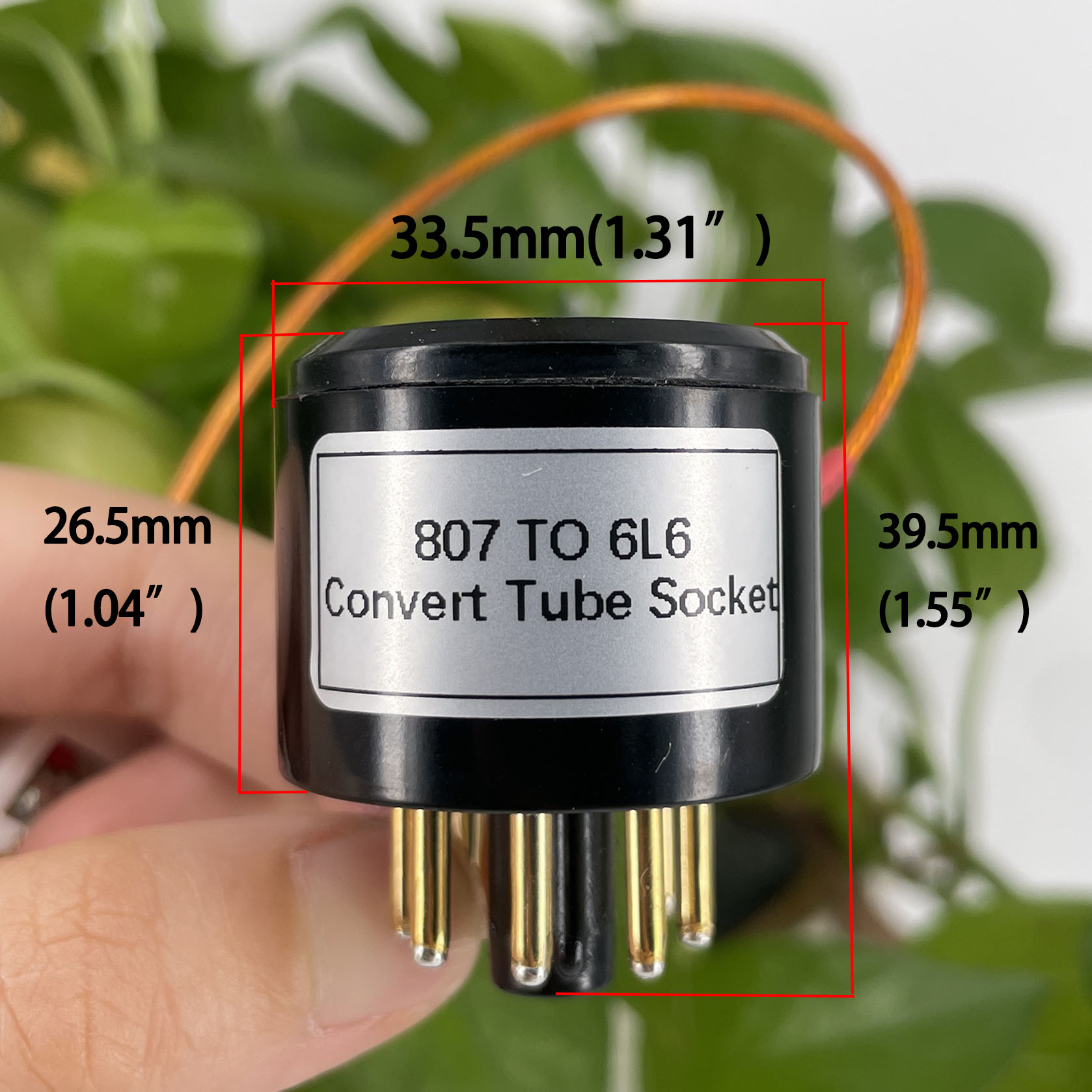 1pc 807 fu-7 fu7 para 6l6 tubo - Diy For Electronics avaliação e preço