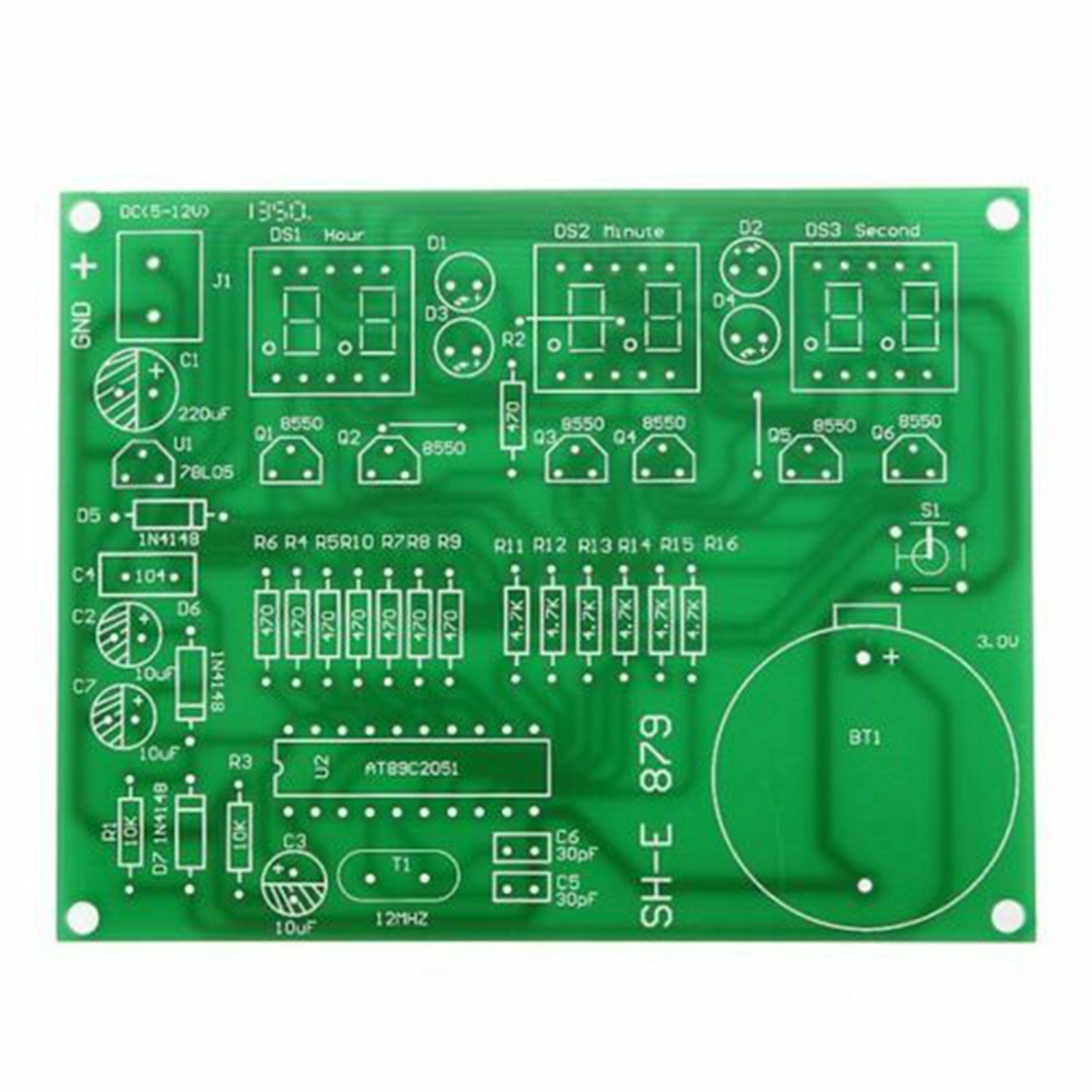 Kit DIY de Relógio Eletrônico  - Diy Electronics Flux avaliação e preço