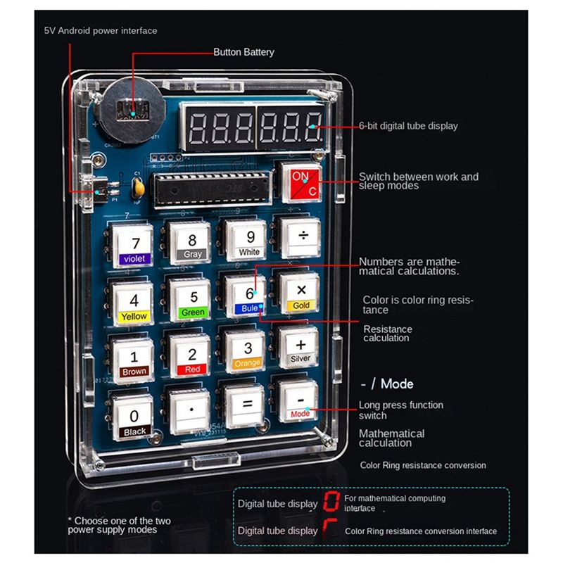 【HOT A69Z!】Kit DIY de Calculad - Homemade Diy Electronics avaliação e preço