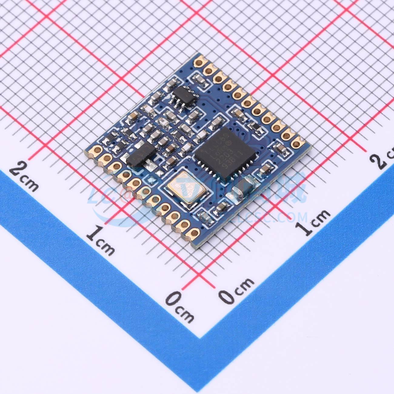 4pcs LLCC68ZTR4-GC SMD 15x15mm - Rf 433Mhz Module avaliação e preço