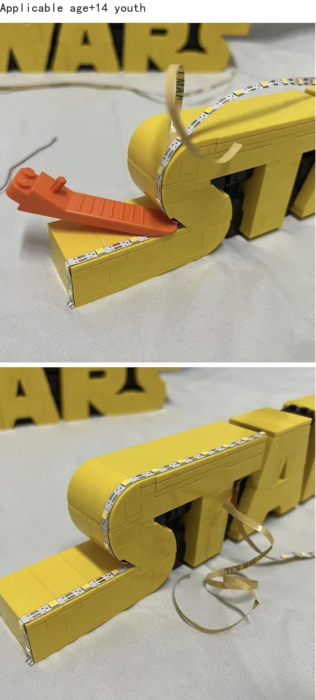 MOC Cosmic Battle logo (apenas - Diy Halloween Electronics avaliação e preço