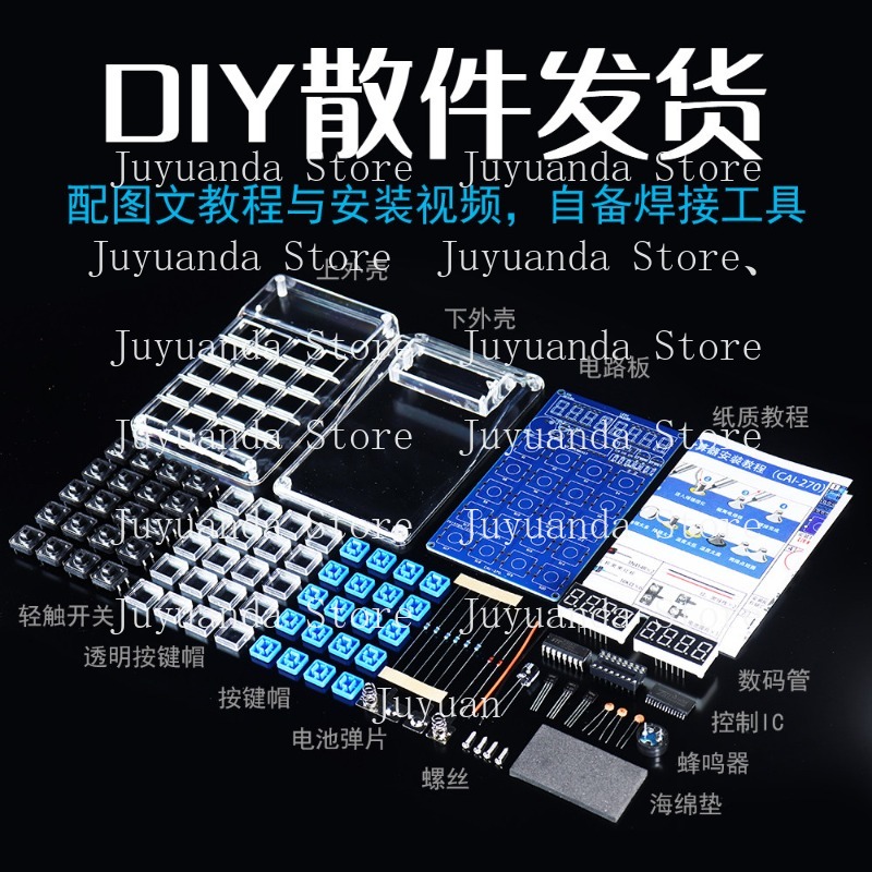 Kit de Cálculo Eletrônico DIY: - Homemade Diy Electronics avaliação e preço