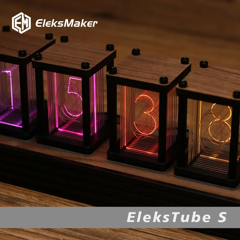 Relógio de Mesa DIY com Tubos  - Diy Electronics Gift Ideas avaliação e preço