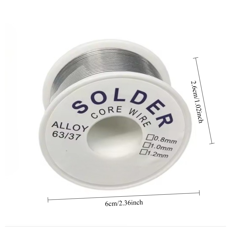 Fio de solda com núcleo de res - Diy Electronics Flux avaliação e preço