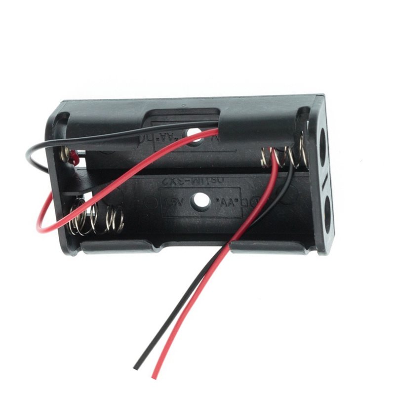 AAAEL-100Pcs Caixa para 2 Pilh - Diy Electronics Storage avaliação e preço