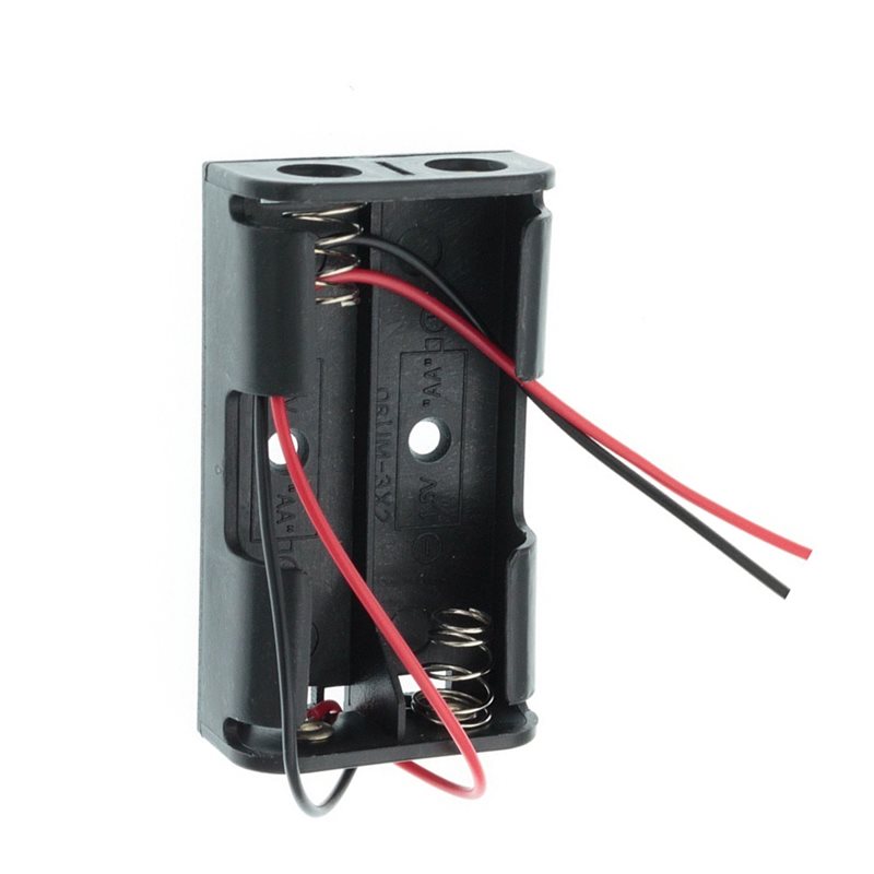 AAAEL-100Pcs Caixa para 2 Pilh - Diy Electronics Storage avaliação e preço
