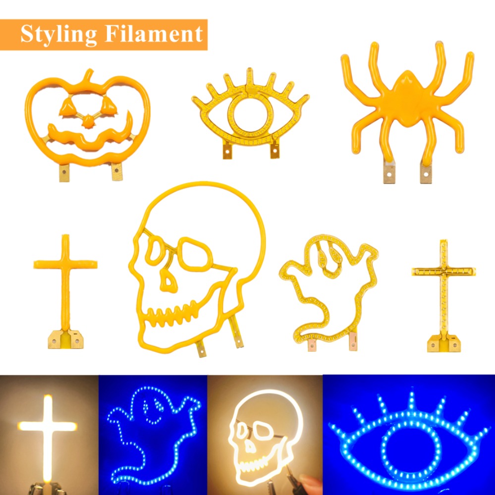 1/2 peças de Filamento LED 3V  - Diy Halloween Electronics avaliação e preço