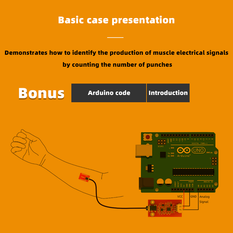 Biosensor amg biometria eletro - Diy Wearable Electronics avaliação e preço