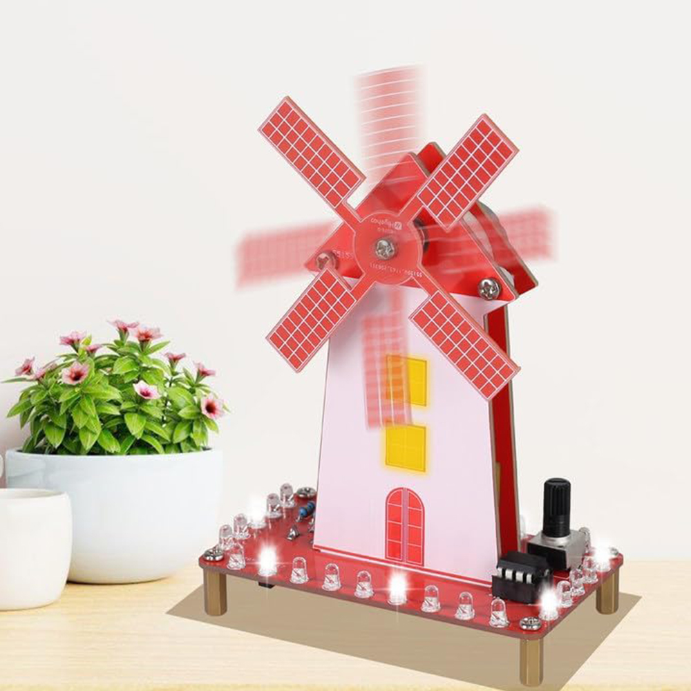 Kit de moinho de vento eletrôn - Diy Electronics Projects For Beginners avaliação e preço