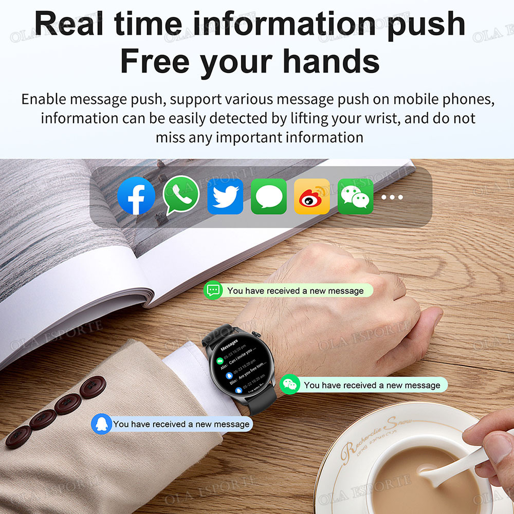 Novo Smartwatch para Homens e  - Diy Wearable Electronics avaliação e preço