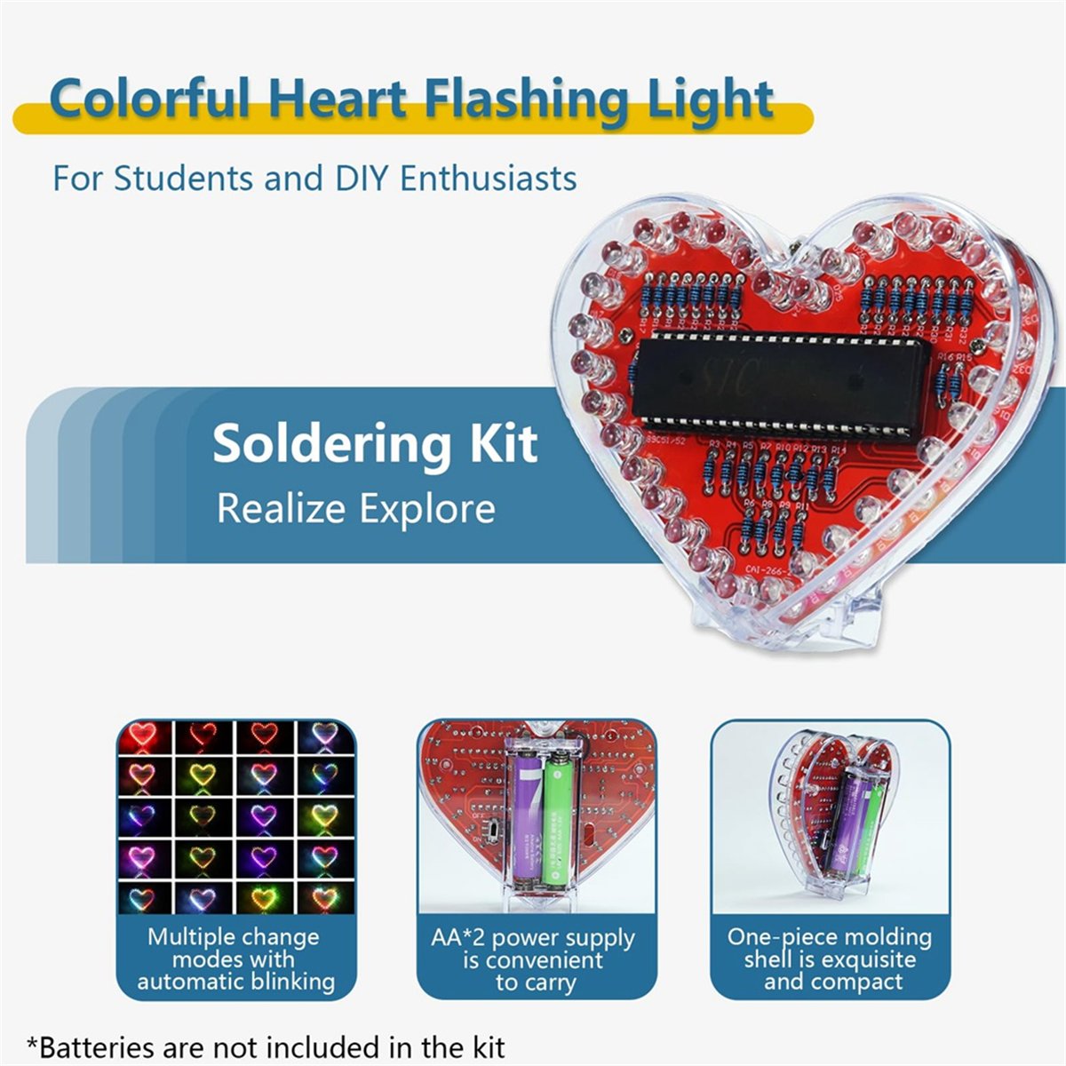 Kit de Prática de Soldagem DT2 - Diy Electronics Projects For Beginners avaliação e preço