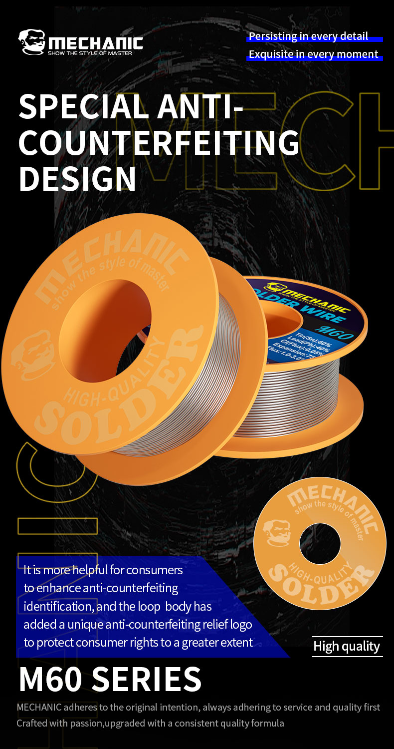 Fio de Solda Oficial MECHINC M - Diy Electronics Flux avaliação e preço