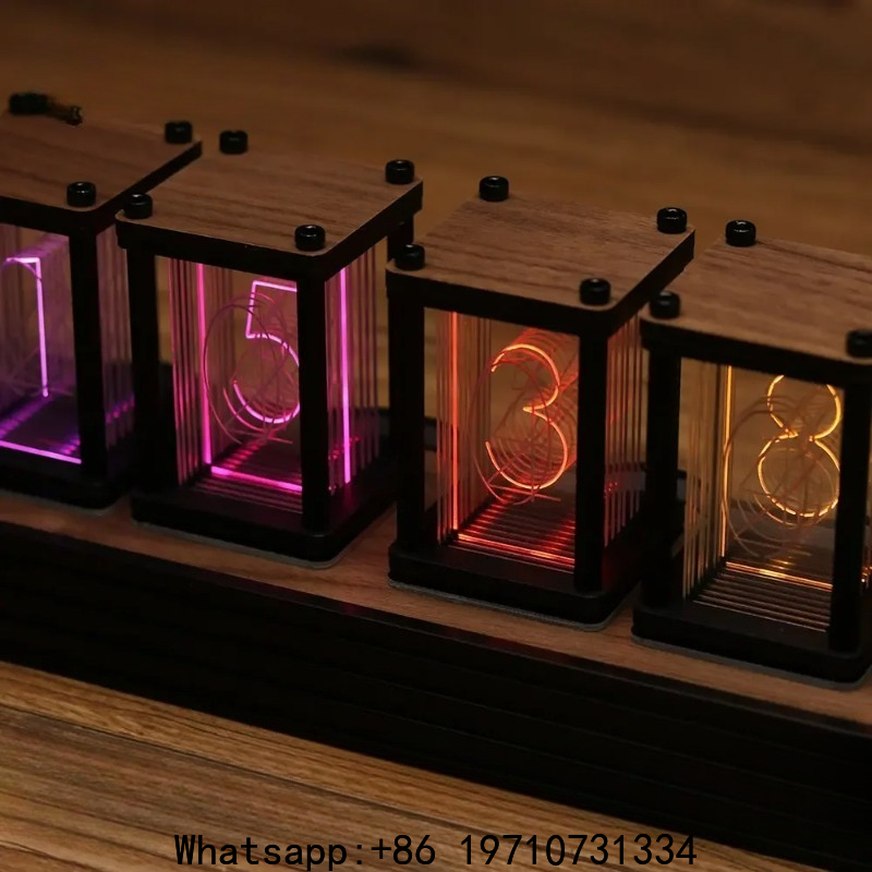Relógio de Mesa DIY com Tubos  - Diy Electronics Gift Ideas avaliação e preço