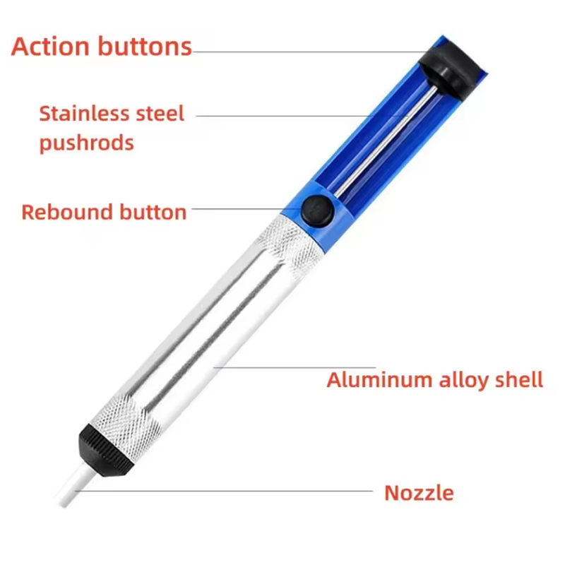 Bomba Dessoldadora de Alumínio - Desoldering Pump Solder avaliação e preço
