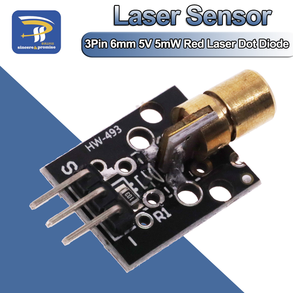 Módulo sensor laser KY-008 650 - Diy Lightsaber Electronics avaliação e preço