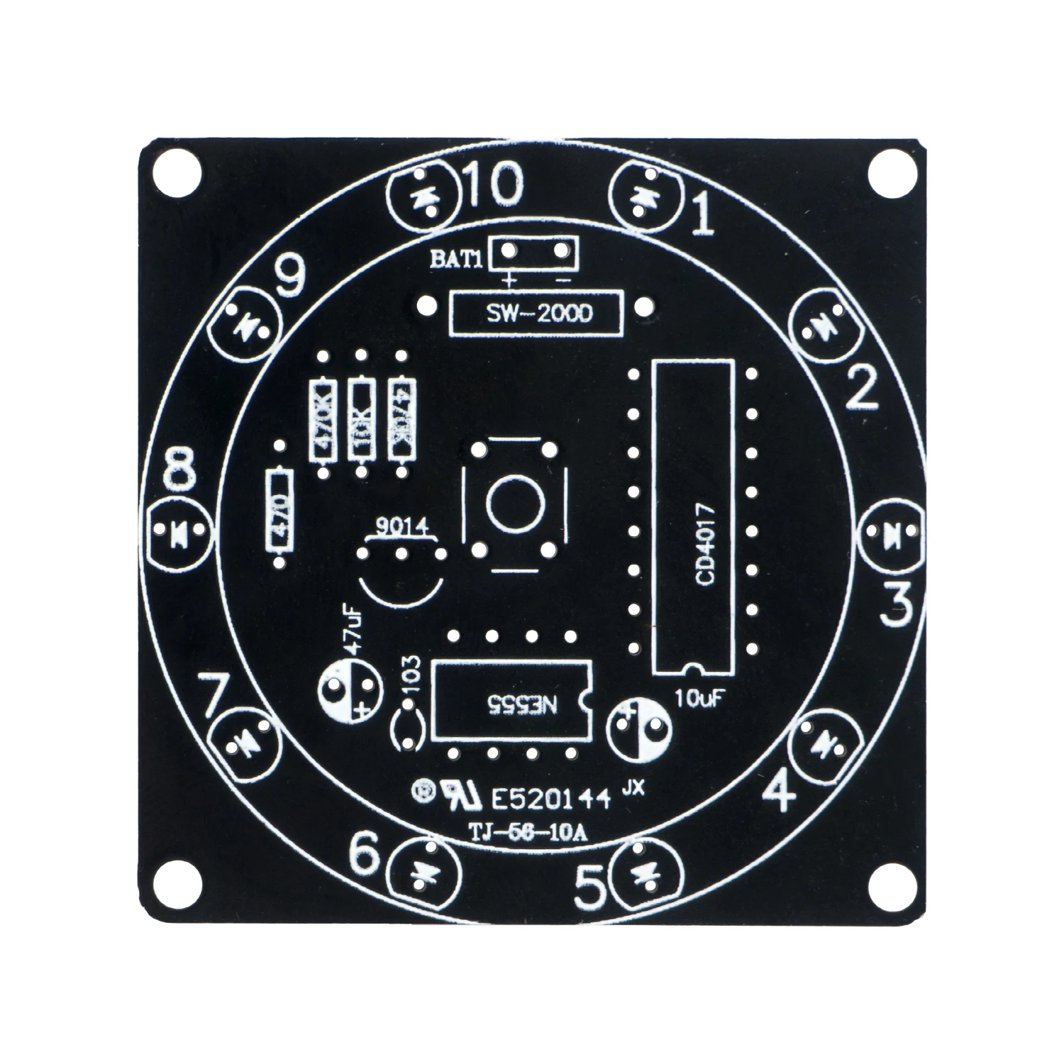 Kit DIY Roda da Sorte Eletrôni - Diy Electronics Projects For Beginners avaliação e preço