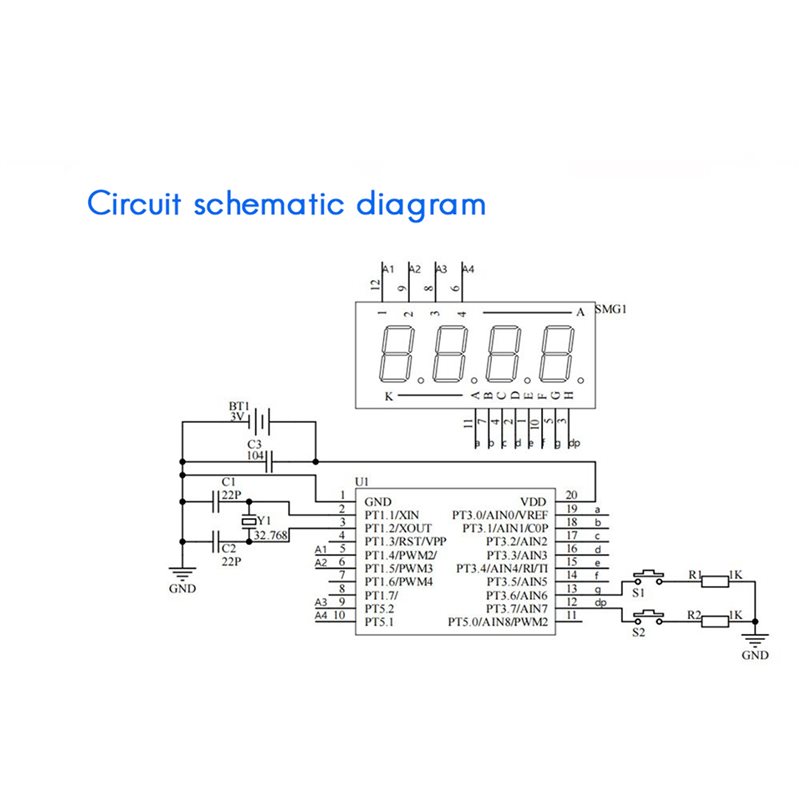 Kit Eletrônico DIY de Relógio  - Diy Electronics Youtube avaliação e preço